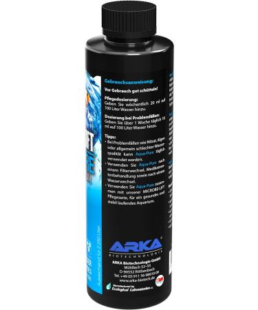 Microbe-Lift Aqua Pure | Crystal Clear Water Solution | 100% Natural Bacteria for Fresh & Saltwater Aquariums | 236ml (8oz) - Buy Online on GoSupps.com