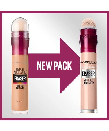 Maybelline Instant Age Rewind Concealer 100 Ivory - Dark Circle Treatment 0.2 fl oz - Buy Online on GoSupps.com