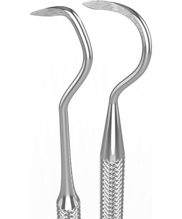 Dental Plaque Remover Tool - Stainless Steel Tartar Scraper for Teeth Cleaning - Dentist Approved Dental Scaler Pick - Buy Online on GoSupps.com