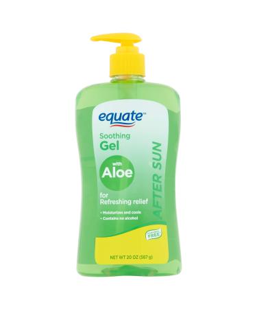 Equate After Sun Moisturizing Soothing Gel with Aloe  20 oz