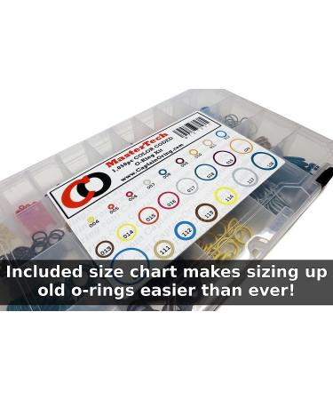 Master TECH Color Coded Paintball O-Ring Box Kit - 1,050 Pieces - Essential for Stores, Fields, and Techs - Buy Online on GoSupps.com