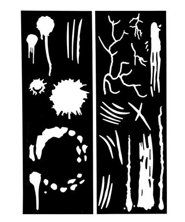 Buy Wet n Wild Fantasy Makers Face and Body Stencil - Catwalk Zombie | International Shipping Available - Buy Online on GoSupps.com