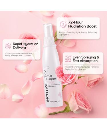 tHermoCEUTICAL EXO Regentron Facial Toner | Hydrating Spray for Dry & Normal Skin | Long-Lasting Moisture | 3.38 fl. oz - International Shipping Available - Buy Online on GoSupps.com