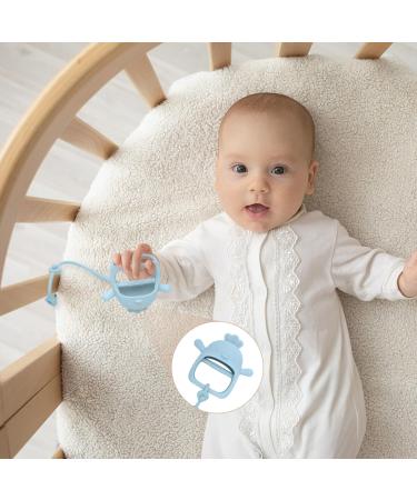 ClDy Baby Toy Pacifier Chain & Silicone Cup Catcher | BPA-Free Halter Straps for Strollers & Cars | 2 Pack Bowl Set (Blue & Green) - Safe & Versatile Baby Accessories - Buy Online on GoSupps.com