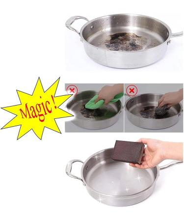 5/10/20/Pcs Carborundum Sponge Nano Emery Sponges Emery Dish Washing Wiping Pot Artifact Multi Surface Power Scrubber Foam Cleaning Pads Rust Focal Stains Sponge Removing Tool 20pcs - Buy Online on GoSupps.com