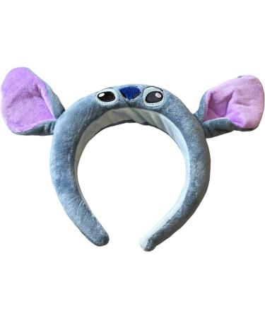 Lilo and Stitch Inspired Alice Headband With Ears Padded Faux Fur Fleece Lightweight Cosplay Party Head Band - Buy Online on GoSupps.com