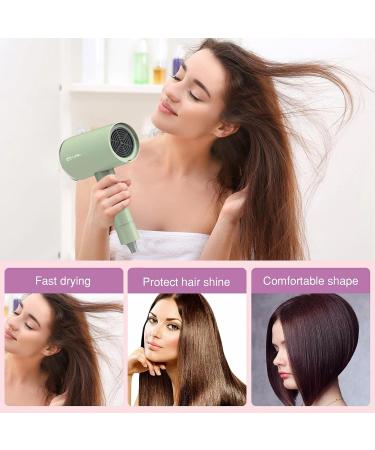 Expertise Portable Hair Dryers Negative Ionic Hair Dryer with Concentrator for Women Curly Hair #3o496 H-56 Green - Buy Online on GoSupps.com