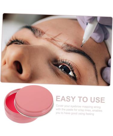 Tools Eyebrow Drawing Brow Mapping Tool Fake Leather Painting Brow Cream Miss Washable 5x5cm As Shown 1 - Buy Online on GoSupps.com