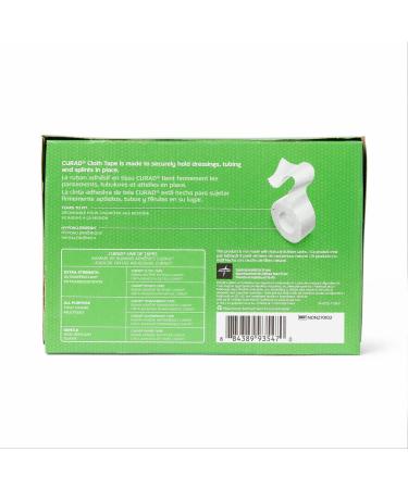 CURAD Cloth Silk Adhesive Medical Tape 2 Inch x 10 Yard Roll - Pack of 6 - Buy Online on GoSupps.com