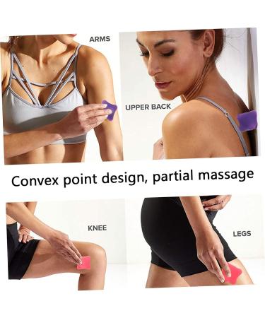 Frcolor 4-Piece Hex-Grip Myofascial Release Massage Balls - Silicone Hand Muscle Squeezer & Trigger Point Self-Massage Stress Balls (Medium 2 Colors) - Buy Online on GoSupps.com