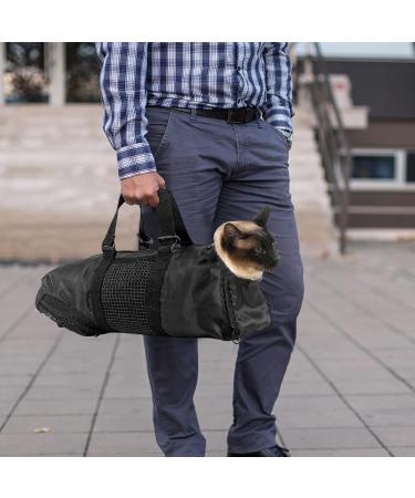 Yuehua Mech Cat Care Bag | Pet Pocket Bag for Nail Clipping & Bathing | Anti-Bleeding Scratch-Resistant Mesh Pockets - Buy Online on GoSupps.com