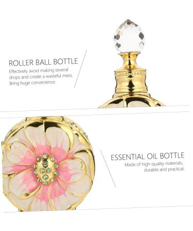 Angoily Perfume Bottle Essential Oil Bottle Glass Essential Oil Bottle Cosmetic Perfume Bottle Decor Glass Containers for Liquids Empty Eye Dropper with Dropper Terrarium Container Rose - Buy Online on GoSupps.com