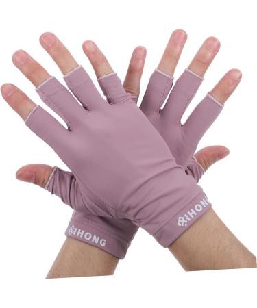 FRCOLOR Cooling Gloves Girls 5 Pairs Uv Gloves Gel Manicure Gloves Sun Protective Gloves Summer Sunblock Gloves Fingerless Manicure Gloves Uv Manicure Gloves Hand Women's Fabric Dryer - Buy Online on GoSupps.com