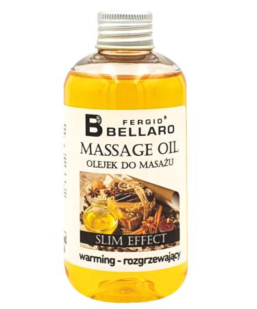 FERGIO BELLARO Massage Oil SLIM EFFECT relaxing 200 ml - Buy Online on GoSupps.com