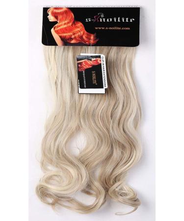 Buy Clip-in Hair Extensions - 8 Tresses 18 Clips 60cm Sandy & Bleaching Blonde - Real Hair for Ultimate Volume - Buy Online on GoSupps.com