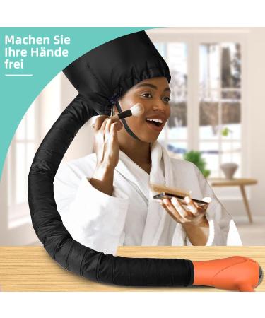 COANSEN Hair Dryer Hoods | Elastic Band Hair Dryer for Styling & Deep Care - Black - Buy Online on GoSupps.com