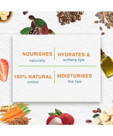 Herbals Strawberry Shine Lip Care - 12-Hour Moisturization for Dry & Chapped Lips | Naturally Pink Lips - 4.5gm - Buy Online on GoSupps.com