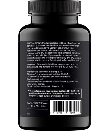 Nugenix Thermo - Thermogenic Fat Burner Supplement for Men 42 Count - Extreme Metabolic Accelerator - Buy Online on GoSupps.com