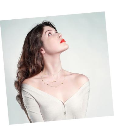 COLLBATH Choker Necklace for Women A Necklace Beach Necklaces for Women Bead Leaf Necklace Miss Alloy Pendant - Buy Online on GoSupps.com