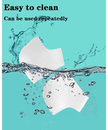 Silicone Heel Cushions 2 Pairs of Gel Sleeves & Cups for Plantar Fasciitis Relief | Comfortable Heel Socks for Men & Women - Buy Online on GoSupps.com