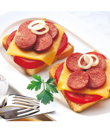 With Pufai Grocery Sausage Nesil Garlic Sausage Turkish Sausage 1000gx 2pcs + Ege Turk Garlic Sausage (cut) 200g - Buy Online on GoSupps.com