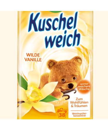 Cuddly Soft Fabric Softener Wild Vanilla - Dermatologically Tested Microplastics Free 1L for 38 Washes - Buy Online on GoSupps.com