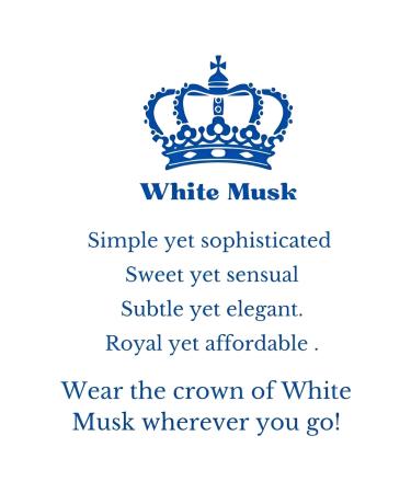 White Musk Perfume Oil Alcohol-Free & Long Lasting Perfume for Women & Men | Sweet Subtle Royal Fragrance Oil | Travel Size Arabian Perfume Oil 6mL / 0.2 Fl Oz. - Buy Online on GoSupps.com