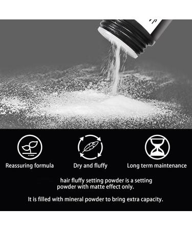 Hair Styling Powder - Hair Powder Men - Unisex Root Hair Volume Powder - Natural Matte Finish Hair Volumizer - Invisible Texture Instant Volume and Root Boost - All Hair Types - Buy Online on GoSupps.com