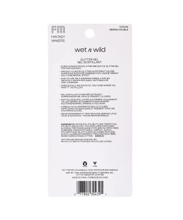 Wet n Wild Fantasy Makers Silver Seeing Double Body Glitter Gel - Sparkle and Shine! - Buy Online on GoSupps.com
