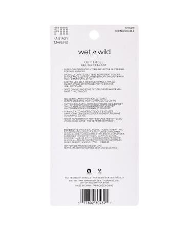 Body Glitter by Wet n Wild Fantasy Makers - Silver Glitter Gel (Pack of 2) | Shop Internationally - Buy Online on GoSupps.com