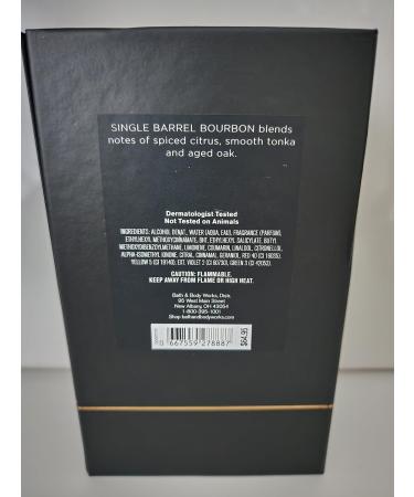 Single Barrel Bourbon Cologne 3.4 FL OZ for Men packed in Presentable Packaging & Gift Box by Bath and Body - Buy Online on GoSupps.com