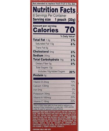 Welch's Fruit n Yogurt Strawberry Fruit Snacks - 8 Ct | Delicious and Healthy Snacking Option - Buy Online on GoSupps.com