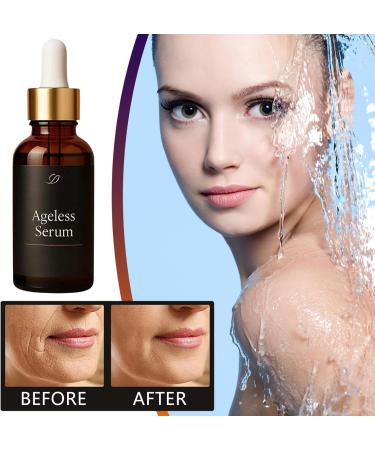 Ageless Serum 30 ml antiaging essence antiwrinkle facial serum firming serum for more elasticity and firmness moisturizing antiaging serum for smooth youthful skin 3 pieces - Buy Online on GoSupps.com