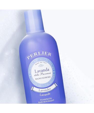Perlier Lavender Foam Bath 16.9 Fl Oz - Calming Aromatherapy Bubble Bath for All Skin Types - Deep Moisturization and Hydration - Women & Men - Buy Online on GoSupps.com