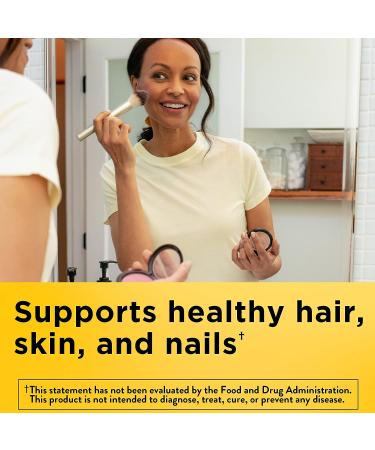 Nature Made Hair Skin and Nails with Biotin 2500 mcg - 90 Gummies, 45 Day Supply for Healthy Hair, Skin & Nails - Buy Online on GoSupps.com
