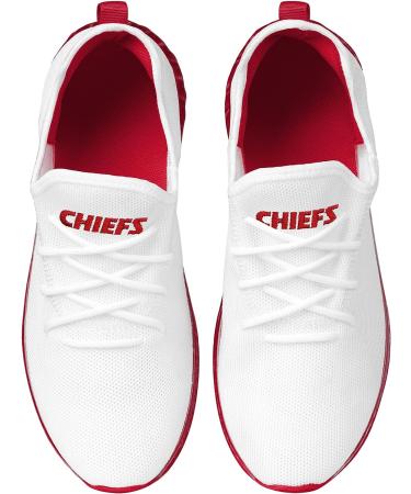 FOCO Kansas City Chiefs Men's NFL Team Logo Athletic Sneakers Size 10 - Gradient Design - Buy Online on GoSupps.com