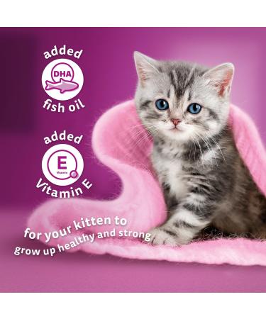 WHISKAS Perfect Portions Kitten Wet Cat Food Pat - Chicken Entr e 75g (24Pack) Pat Kitten 75 g (Pack of 24) - Buy Online on GoSupps.com
