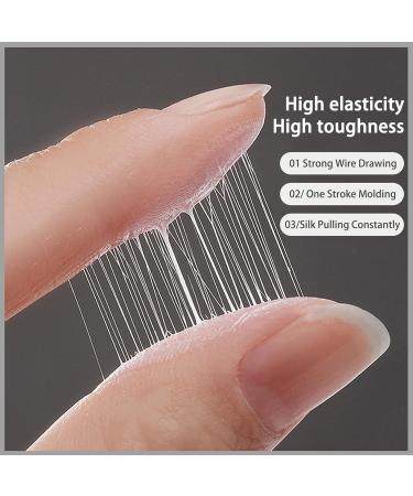 Dinchaakuarry Spider Angel Multifunctional Thread Drawing Polish Fine Liner for Creative DIY Designs Smooth Texture Decorations Highly Elastic and Easy to Handle Professional Manicure Tips - Buy Online on GoSupps.com