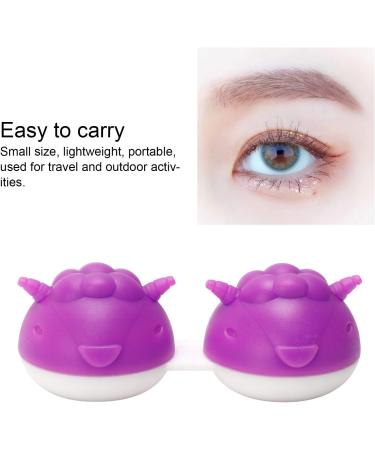 Kuuleeyn Portable Contact Lens Container | Sweet Design & Ideal Storage Box for Cosmetic Lenses - International Shipping Available - Buy Online on GoSupps.com