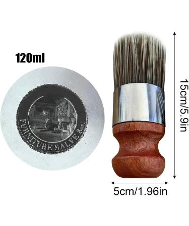 Furniture Salve For Leather Leather Salve For Furniture Leather Furniture Salve And Brush Leather Conditioner Restorer & Polish Leather Cleaner Set For Furniture Car Seats - Buy Online on GoSupps.com