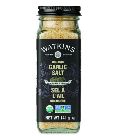 Watkins Gourmet Organic Spice Jar Garlic Salt Non-GMO Kosher 141 g