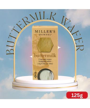 Miller's Damsels Wafer Nut Seed Pick N Mix | Choose From 6 Flavours | Buttermilk-Wafer Charcoal-Wafer Wheat-Wafer Three-Fruit Three-Seed - Pack of 6 X 125g - Buy Online on GoSupps.com