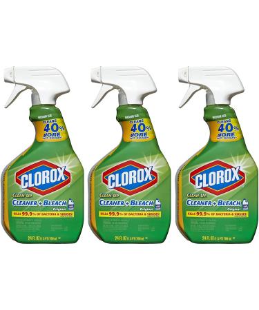 Clorox Clean-Up Cleaner Spray with Bleach 32 fl. oz. (946 ml) Pack (3)