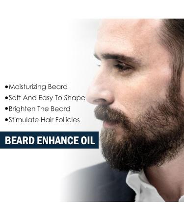 100% Natural Beard Oil for Men - Rosemary & Ginger - Softens Moisturizes & Strengthens Beard Growth - 2 Pieces - Buy Online on GoSupps.com