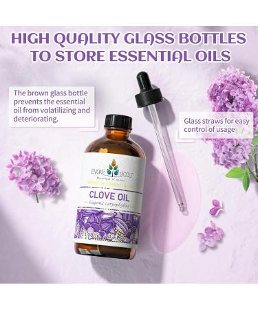 EVOKE OCCU Clove Essential Oil and Ylang Ylang Essential Oil - 4 Fl Oz - Buy Online on GoSupps.com