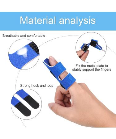 Altcompluser Adjustable Finger Rails - 4-Piece Finger Support Stabilizer for Arthritis Tendonitis & Swollen Fingers - Buy Online on GoSupps.com
