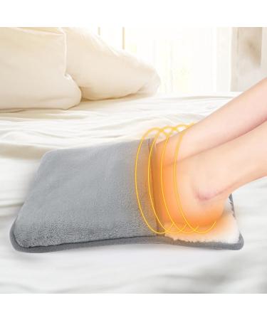 HHSbeauty Foot Warmer with Teddy Feet | Large Washable Footpack | Heating & Vibration Massage for Home & Office - Buy Online on GoSupps.com