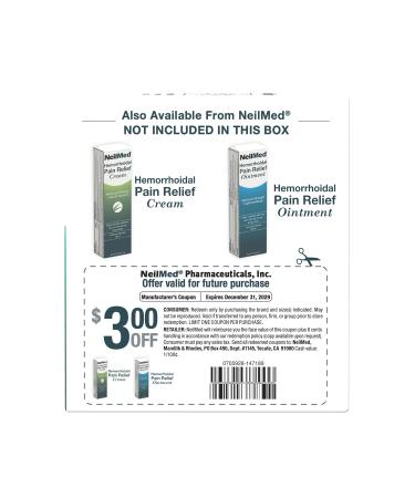 NeilMed Glycerin Laxative Suppositories Gentle Relief from Constipation Fast Acting indivdually Wrapped 120 ct - Buy Online on GoSupps.com