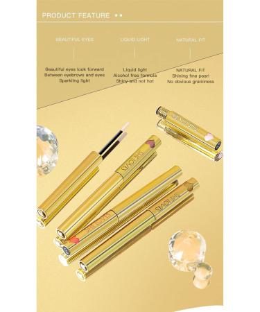 4Pcs Liquid Eye Lasting Glitter Eyeshadow Liquid Multi-Dimensional Eye Looks Eye with Applicator Eyeshadow Liquid-Set - Buy Online on GoSupps.com