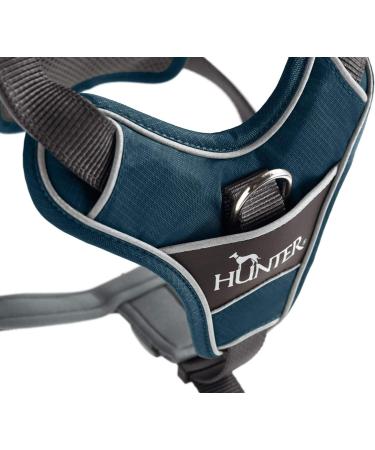 HUNTER DIVO Dog Harness L-XL (79-107 cm) - Dark Blue/Grey | Shop Internationally Today! - Buy Online on GoSupps.com